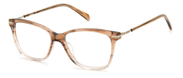 Premium Women Fossil Model Eyeglasses: Fos 7105 - Beige- SpecSMART Eye Clinic (Diagonal View)